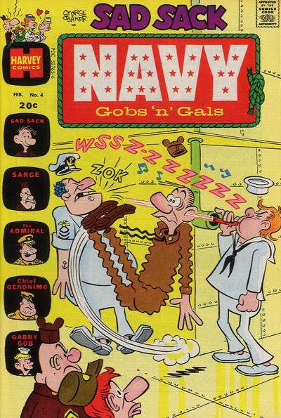 Sad Sack Navy: Gobs 'n' Gals #4