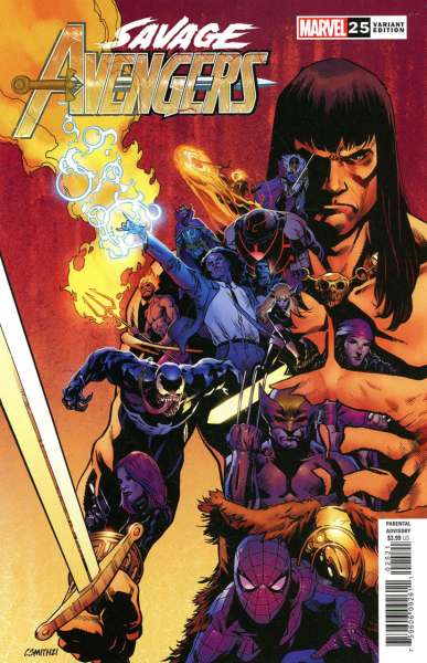 Savage Avengers 2019 Series #25