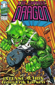 Savage Dragon 1992 Series Pink & Blue Logo #1