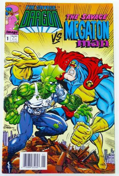 Savage Dragon 1992 Series vs. Savage Megaton Man #1