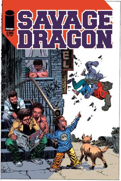 Savage Dragon 1993 Series #196