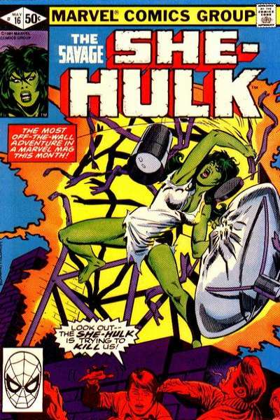 Savage She-Hulk 1980 Series #16