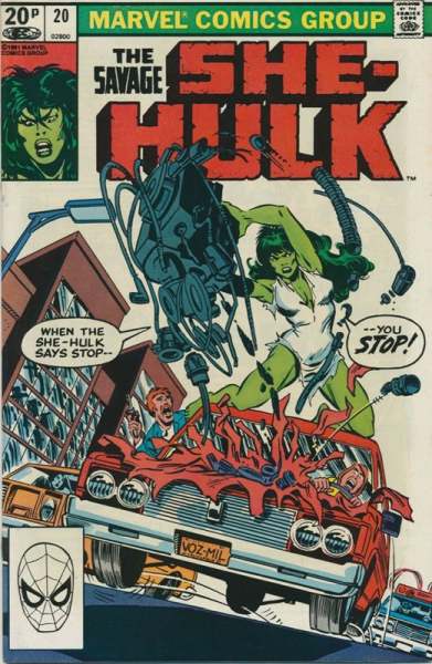 Savage She-Hulk 1980 Series #20