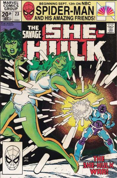 Savage She-Hulk 1980 Series #23
