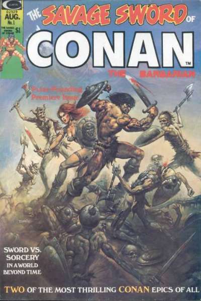 Savage Sword of Conan 1974 Series #1