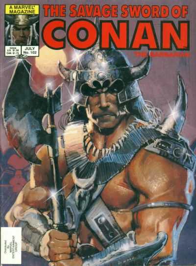 Savage Sword of Conan 1974 Series #102