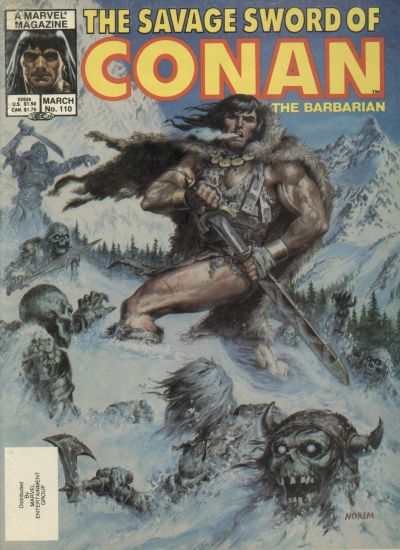 Savage Sword of Conan 1974 Series #110