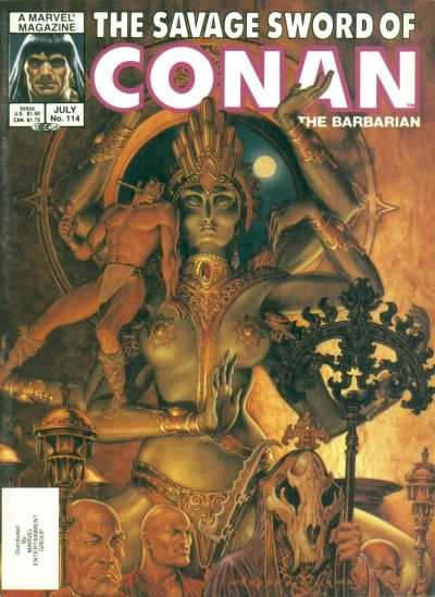 Savage Sword of Conan 1974 Series #114