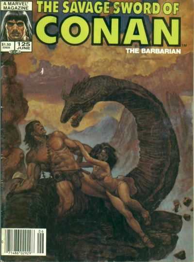 Savage Sword of Conan 1974 Series #125