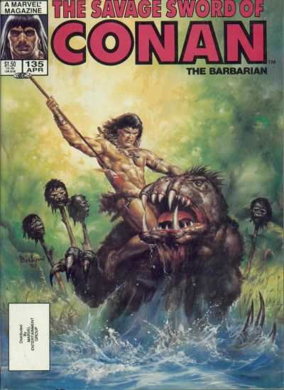 Savage Sword of Conan 1974 Series #135