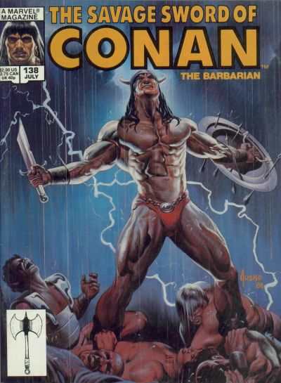 Savage Sword of Conan 1974 Series #138