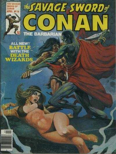 Savage Sword of Conan 1974 Series #18