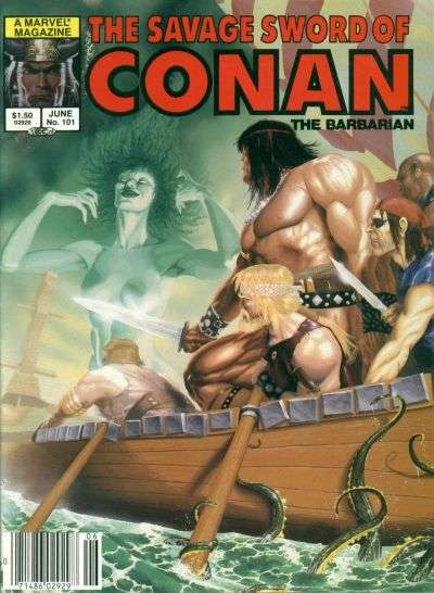 Savage Sword of Conan 1974 Series #101