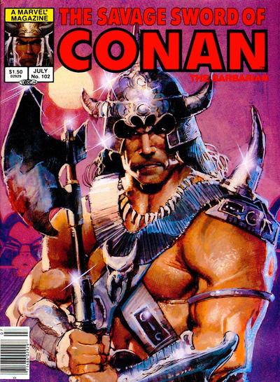 Savage Sword of Conan 1974 Series #102