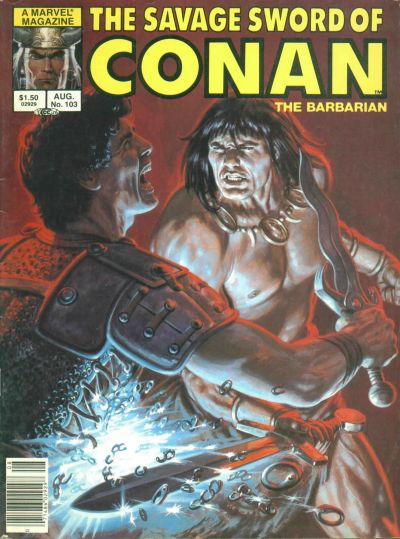 Savage Sword of Conan 1974 Series #103