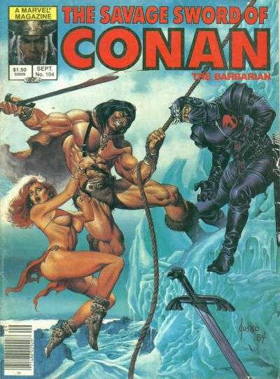 Savage Sword of Conan 1974 Series #104
