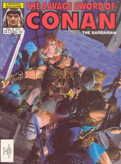 Savage Sword of Conan 1974 Series #105