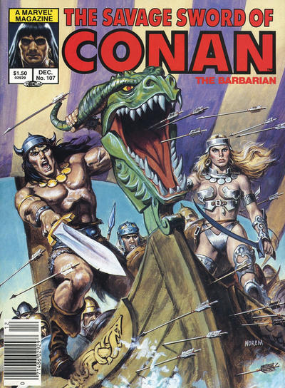 Savage Sword of Conan 1974 Series #107