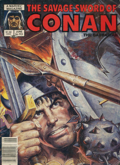 Savage Sword of Conan 1974 Series #113