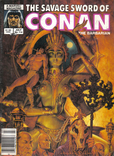 Savage Sword of Conan 1974 Series #114