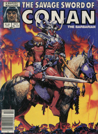Savage Sword of Conan 1974 Series #117