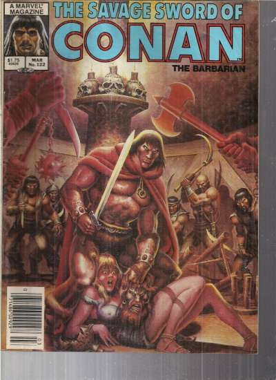 Savage Sword of Conan 1974 Series #122
