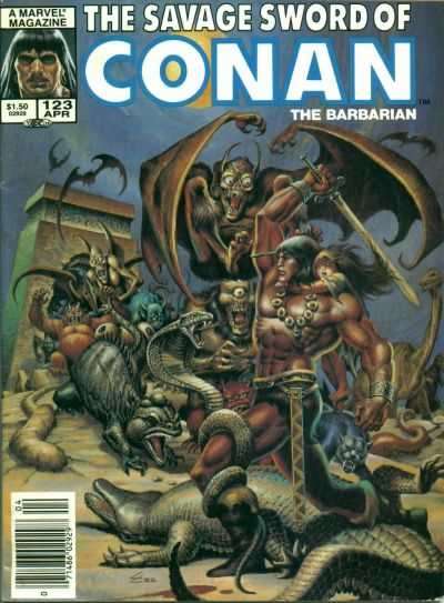 Savage Sword of Conan 1974 Series #123