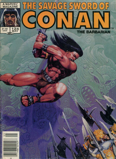 Savage Sword of Conan 1974 Series #124