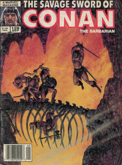 Savage Sword of Conan 1974 Series #128