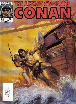 Savage Sword of Conan 1974 Series #129