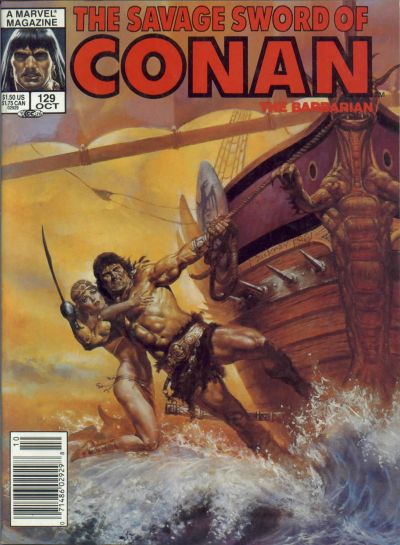 Savage Sword of Conan 1974 Series #129