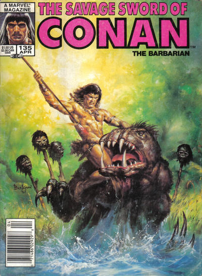Savage Sword of Conan 1974 Series #135