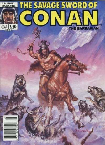 Savage Sword of Conan 1974 Series #136