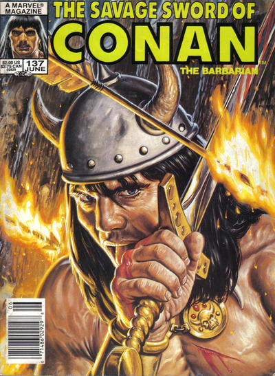 Savage Sword of Conan 1974 Series #137