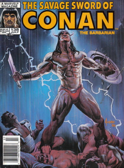 Savage Sword of Conan 1974 Series #138