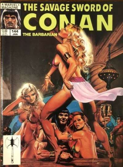 Savage Sword of Conan 1974 Series #144