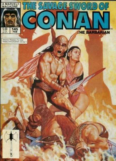 Savage Sword of Conan 1974 Series #145