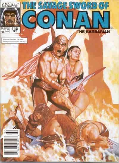 Savage Sword of Conan 1974 Series #145