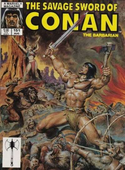 Savage Sword of Conan 1974 Series #151