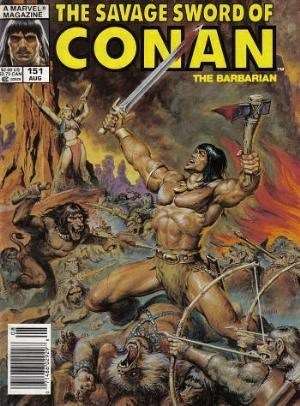 Savage Sword of Conan 1974 Series #151