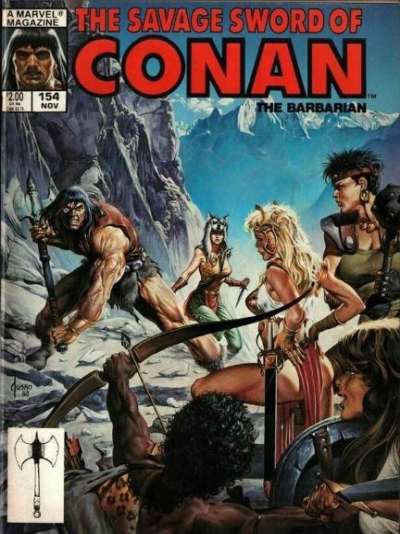 Savage Sword of Conan 1974 Series #154