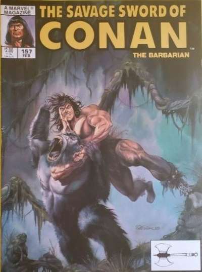 Savage Sword of Conan 1974 Series #157