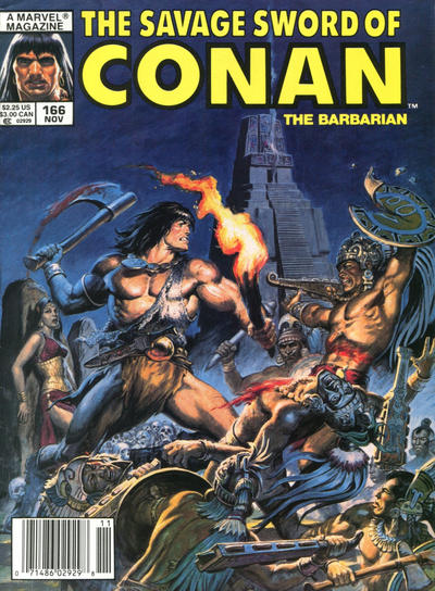 Savage Sword of Conan 1974 Series #166
