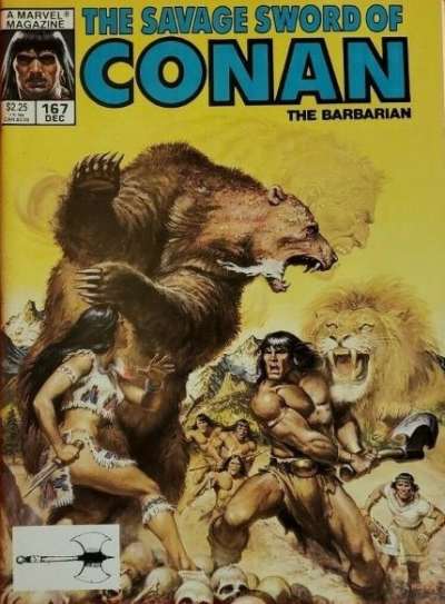 Savage Sword of Conan 1974 Series #167