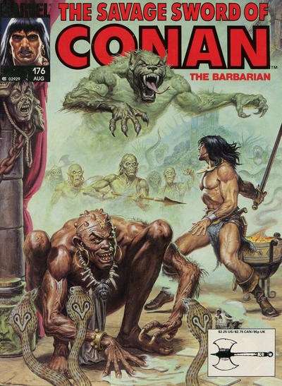 Savage Sword of Conan 1974 Series #176
