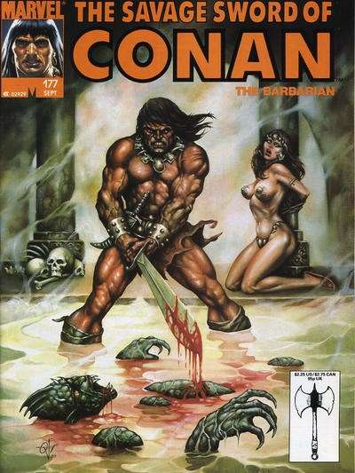 Savage Sword of Conan 1974 Series #177