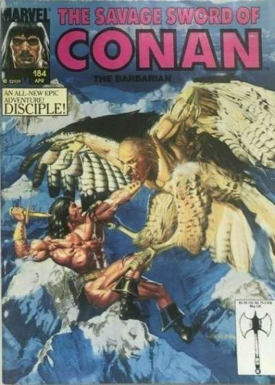 Savage Sword of Conan 1974 Series #184