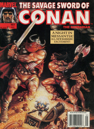 Savage Sword of Conan 1974 Series #197