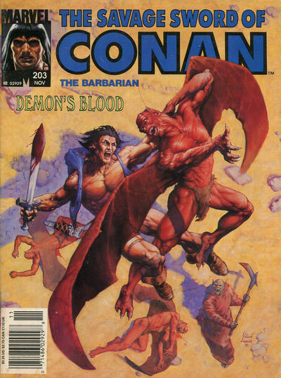 Savage Sword of Conan 1974 Series #203