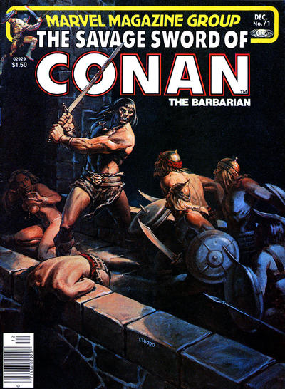 Savage Sword of Conan 1974 Series #71